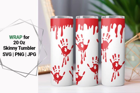 20 Oz Blood Wrap Tumbler Wrap