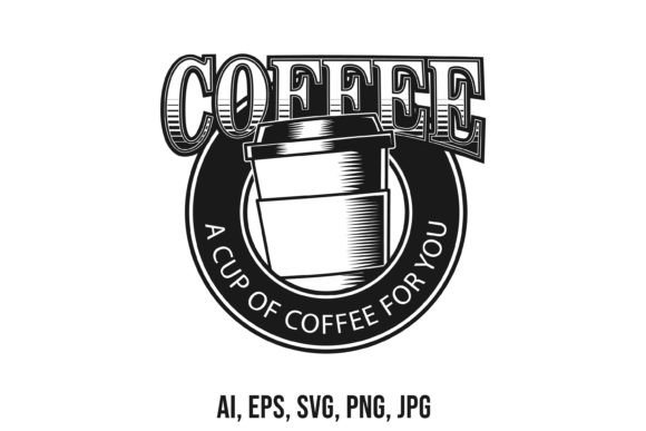 Coffee Cup Logo Template