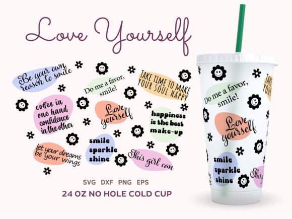 Self Love Wrap SVG